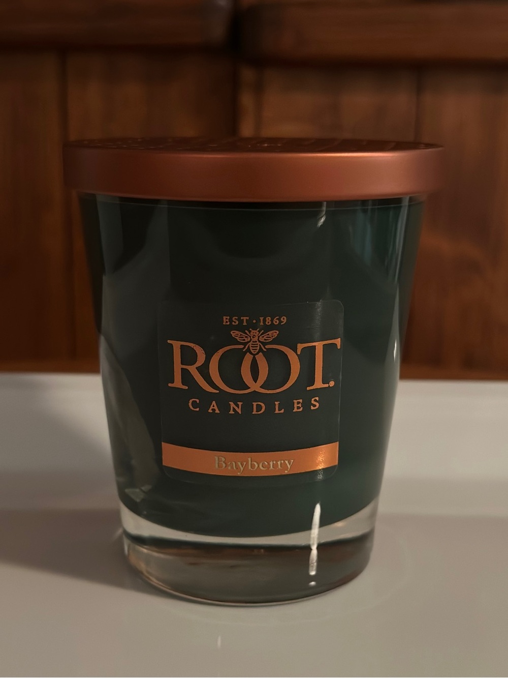 ROOT CANDLES BAYBERRY LARGE VERIGLASS CANDLE, 10.5 OUNCES